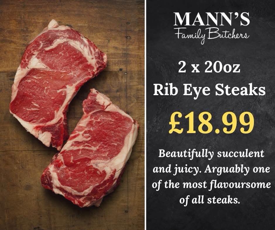 Manns Family Butchers Facebook ad