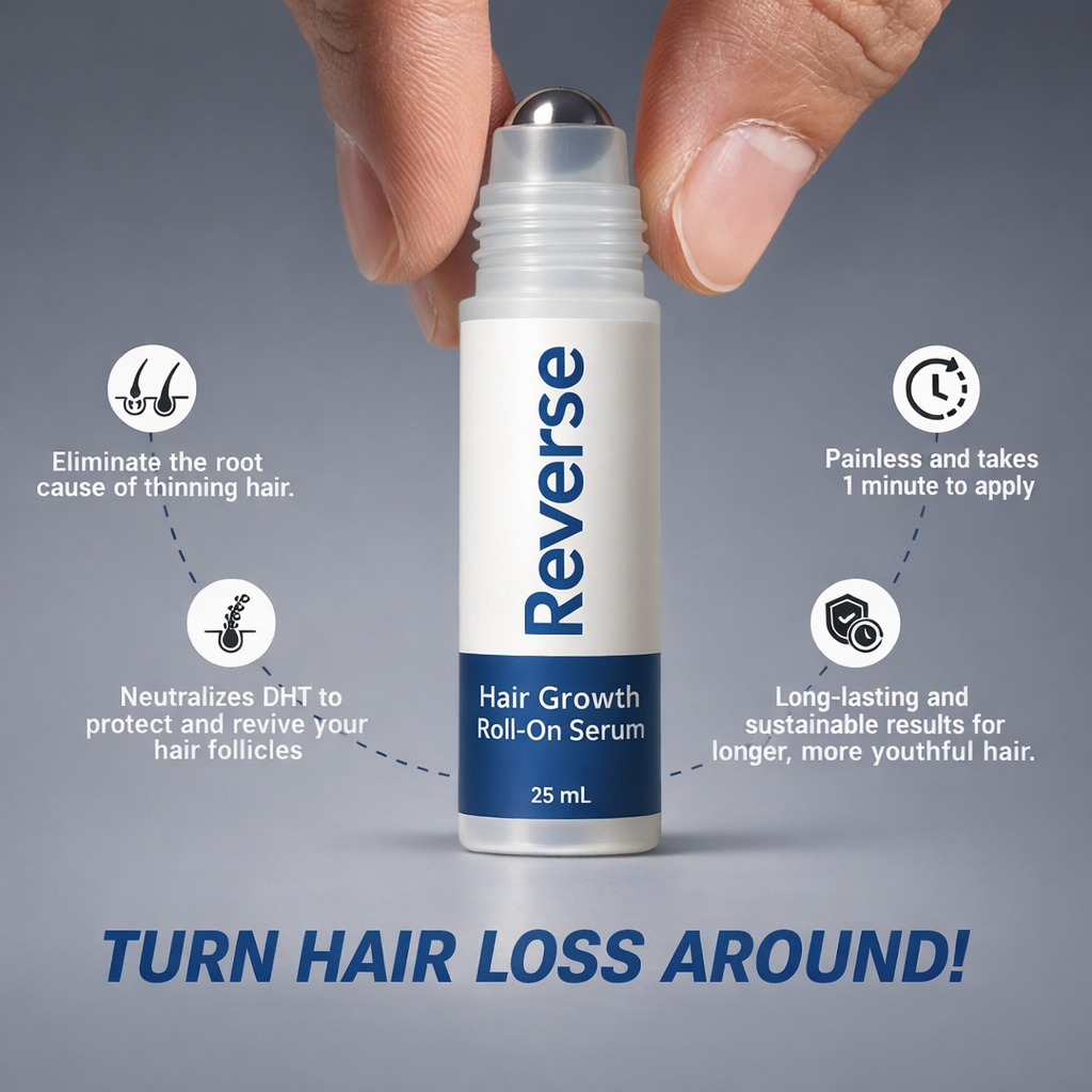 Ethan Miller Facebook ad: The serum that replaces minoxidil | 65% OFF Today