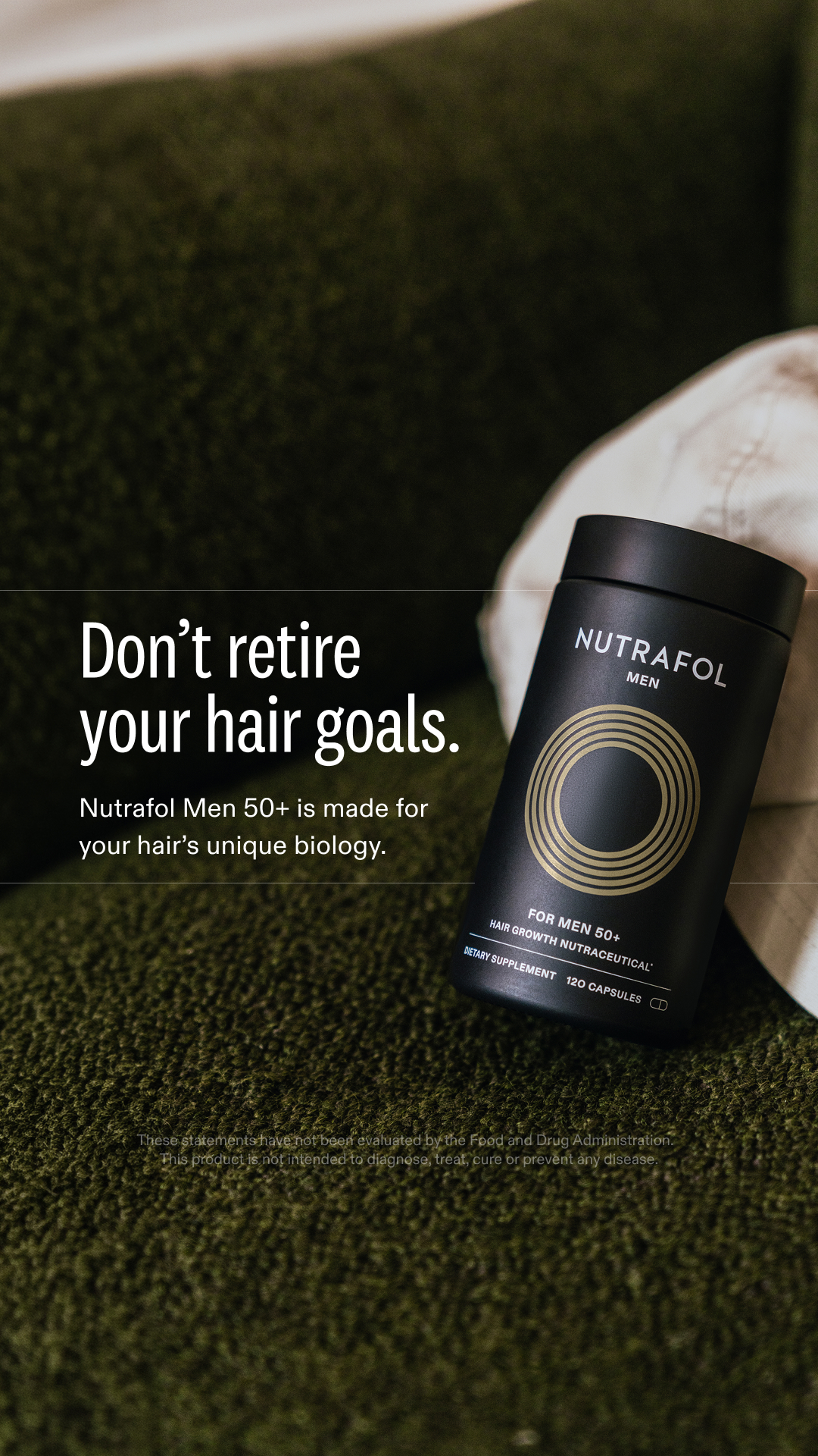 Nutrafol Men Facebook ad