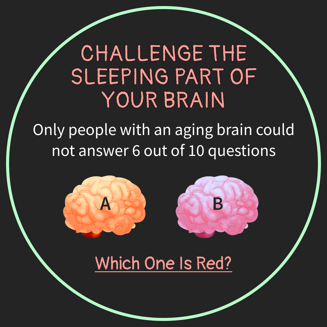 Find Your Perfect Brain Challenge Facebook ad: Take 1-minute quiz