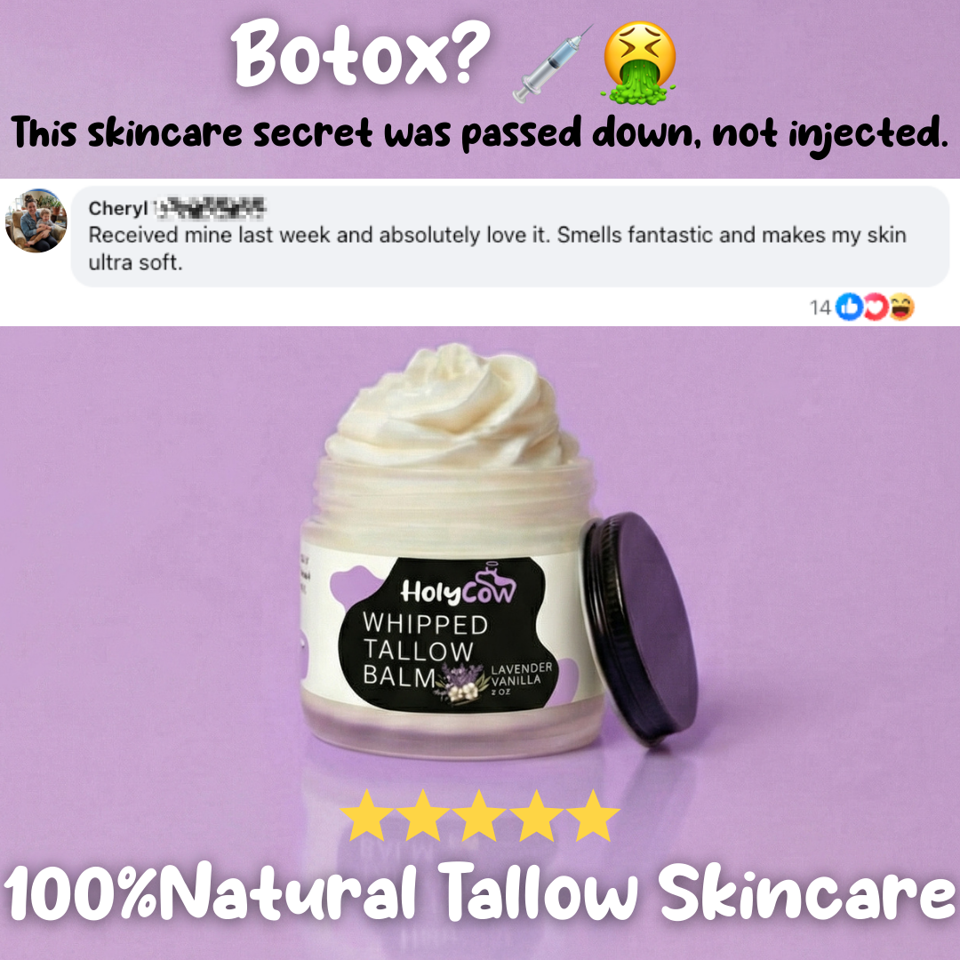 HolyCow Tallow Facebook ad