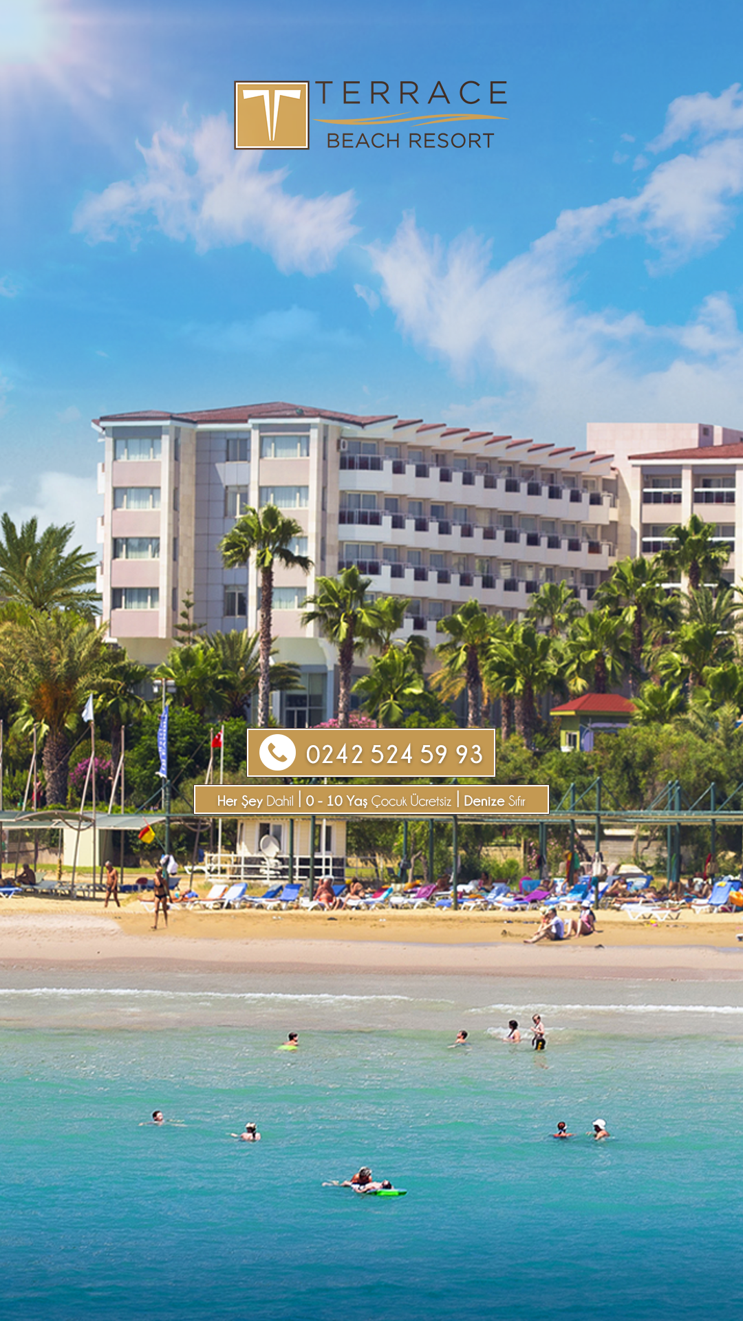 Hotel Terrace Beach Resort Facebook ad