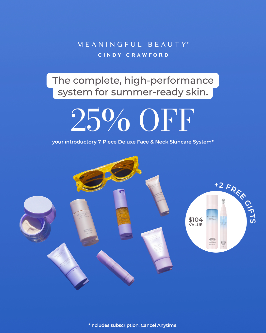 Meaningful Beauty Facebook ad