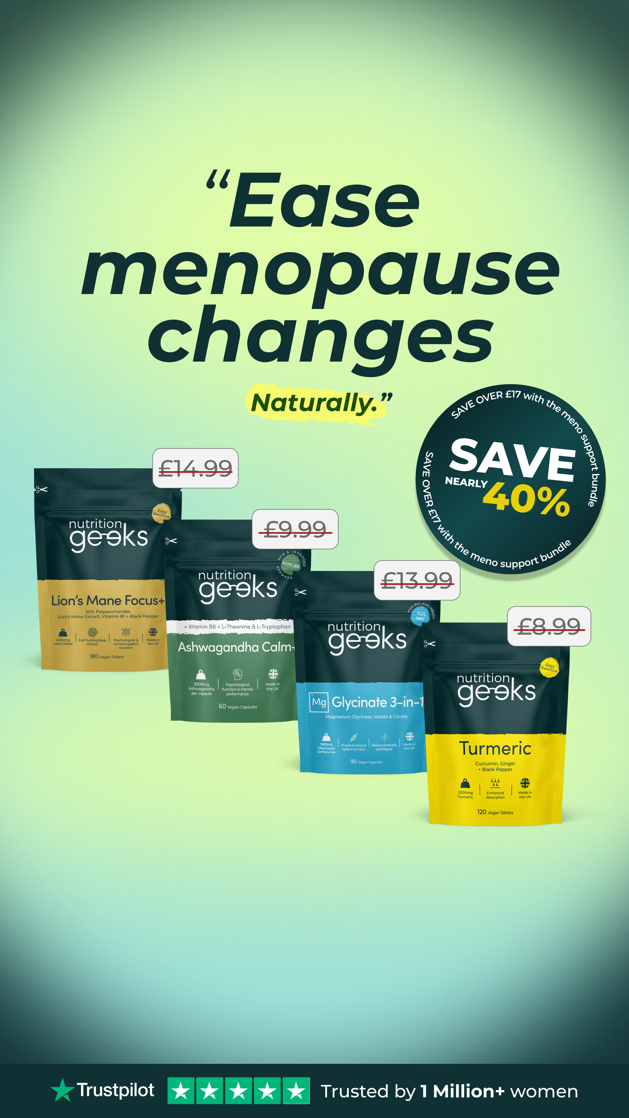 Nutrition Geeks Facebook ad