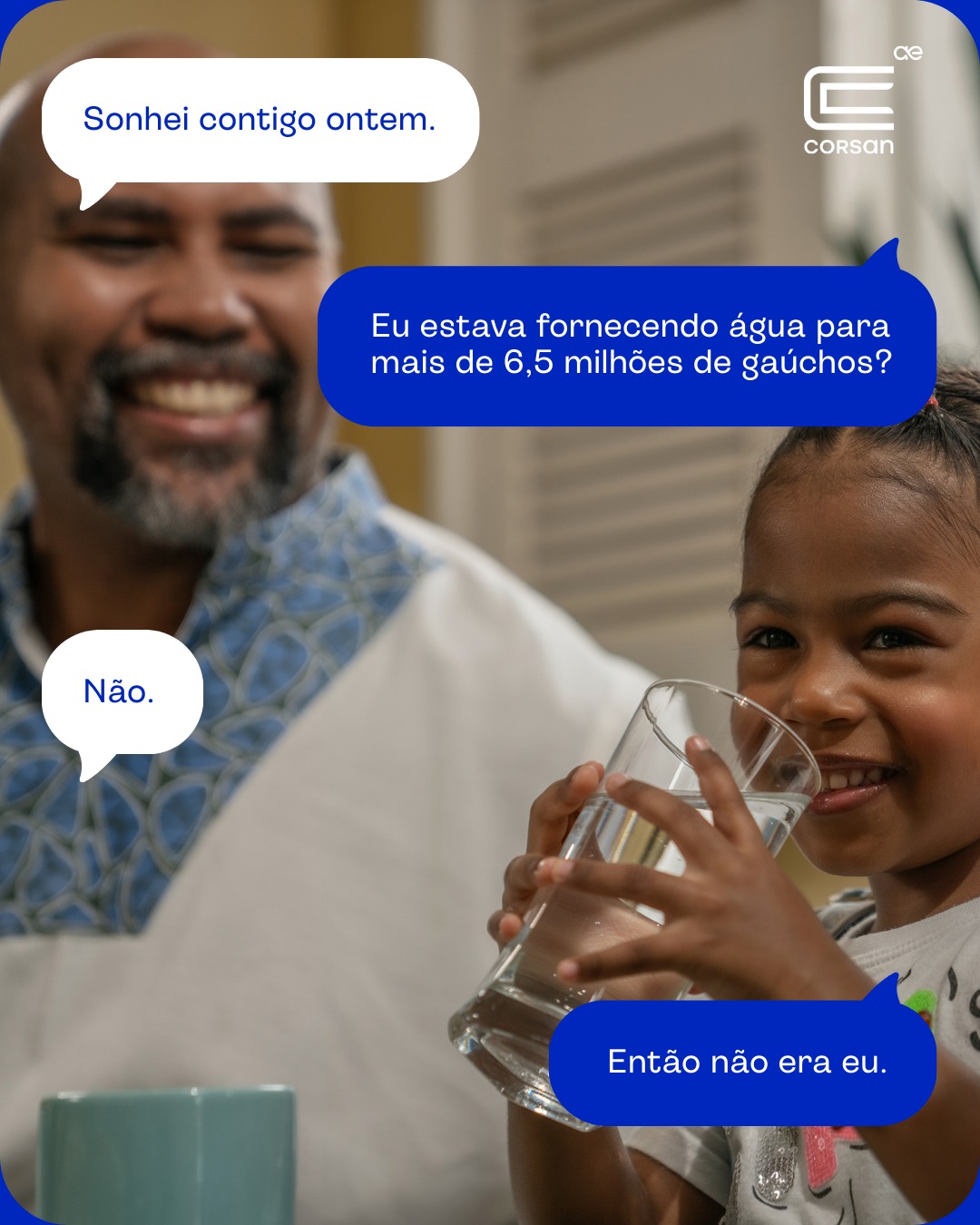 Corsan Oficial Facebook ad: Sonhar é lindo.