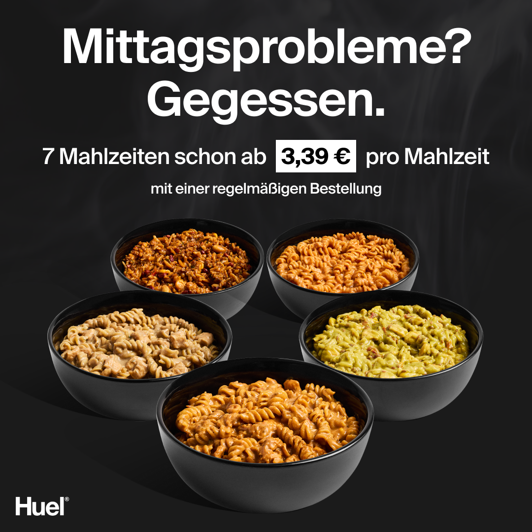 Huel Facebook ad