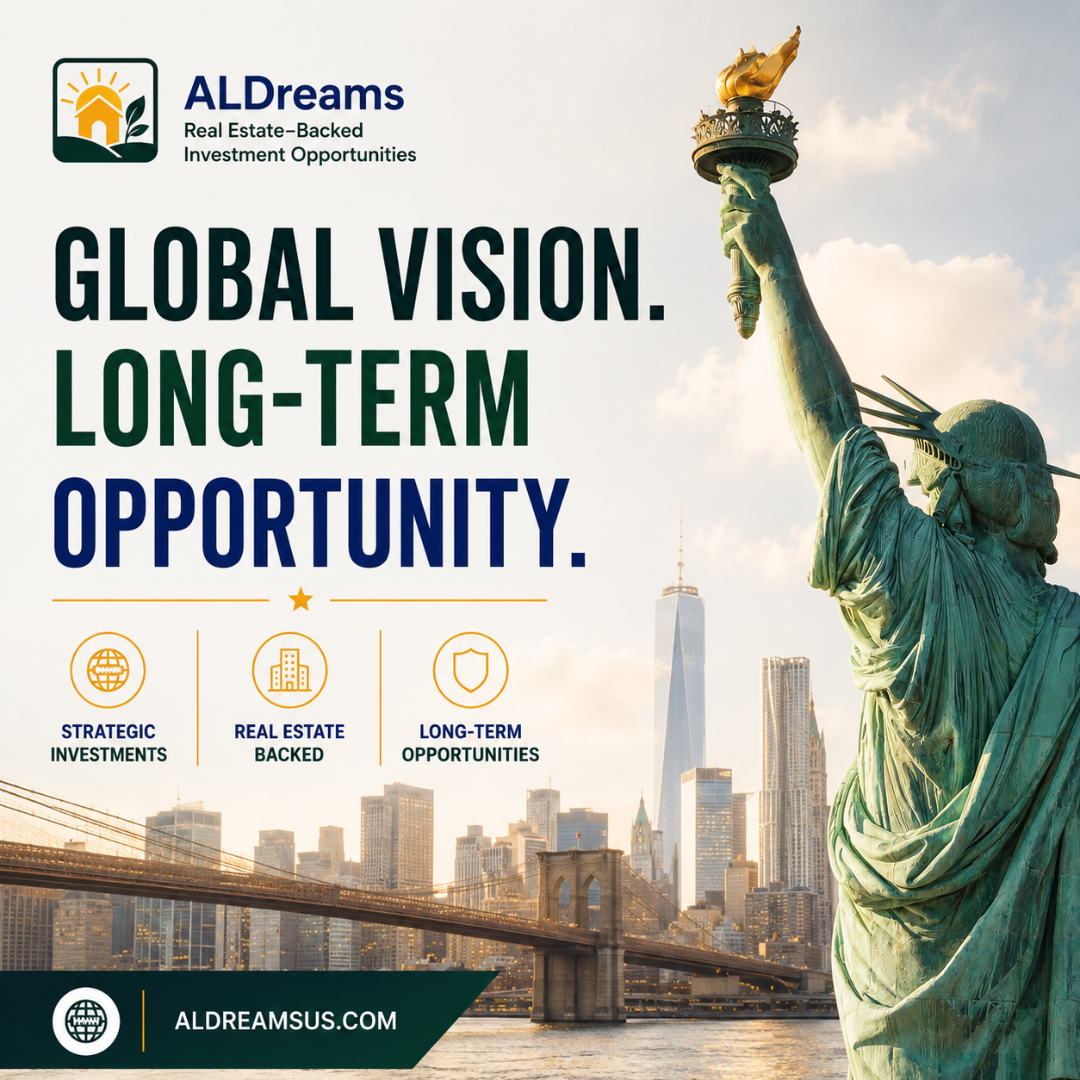 Al Dreams Facebook ad: Global Vision Starts Today