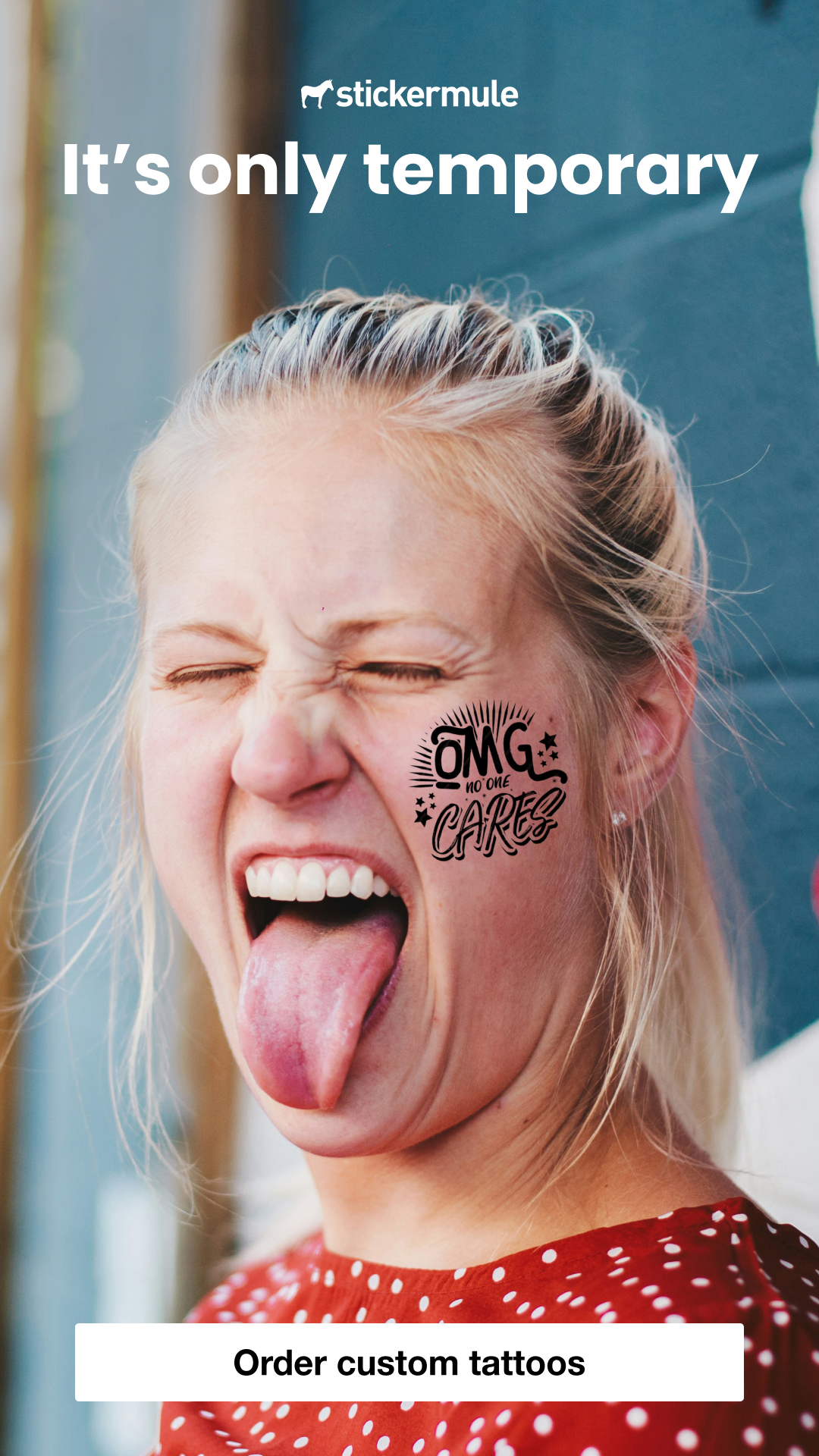 Sticker Mule Facebook ad