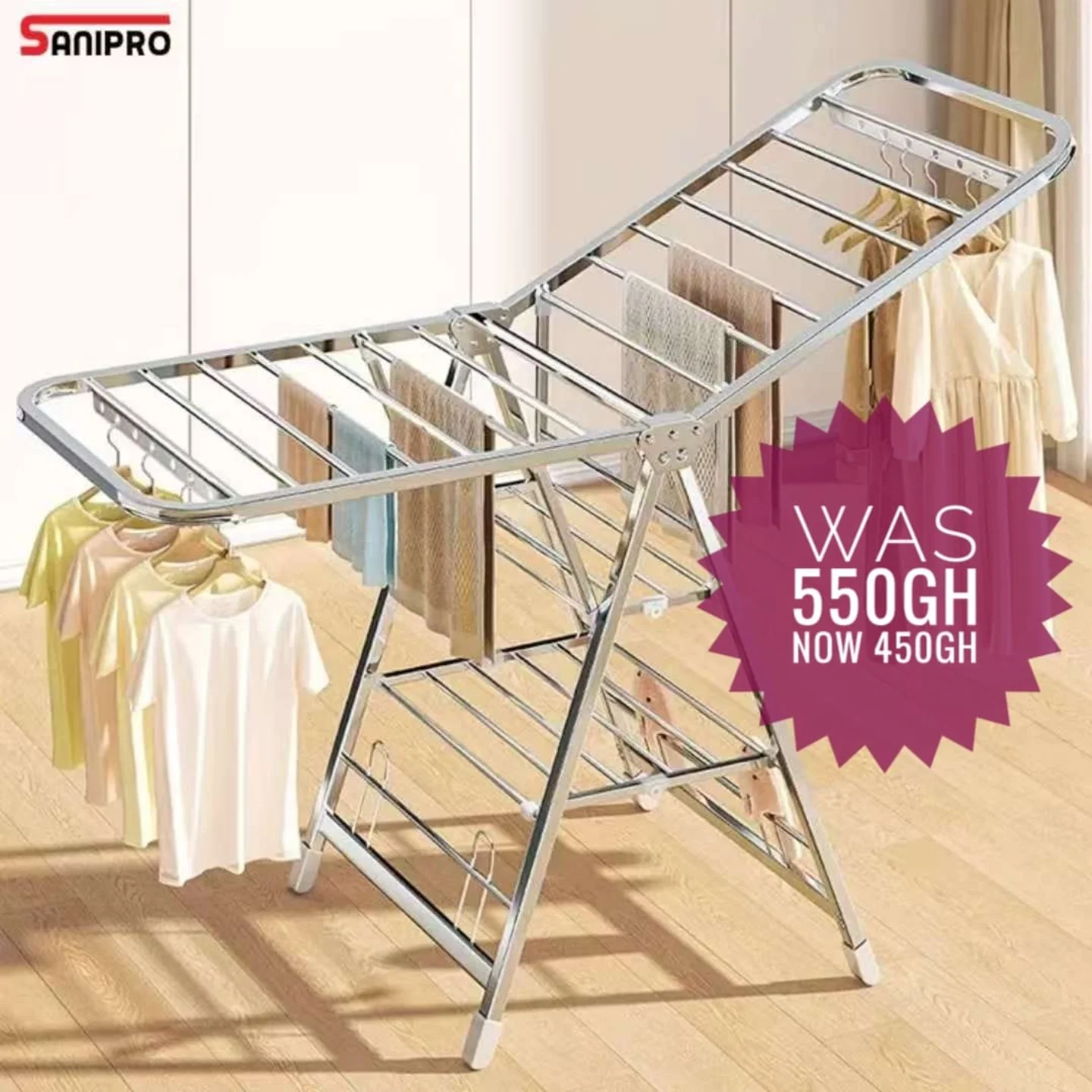 5-Star Kids & Toys Facebook ad: Folding Dry Line