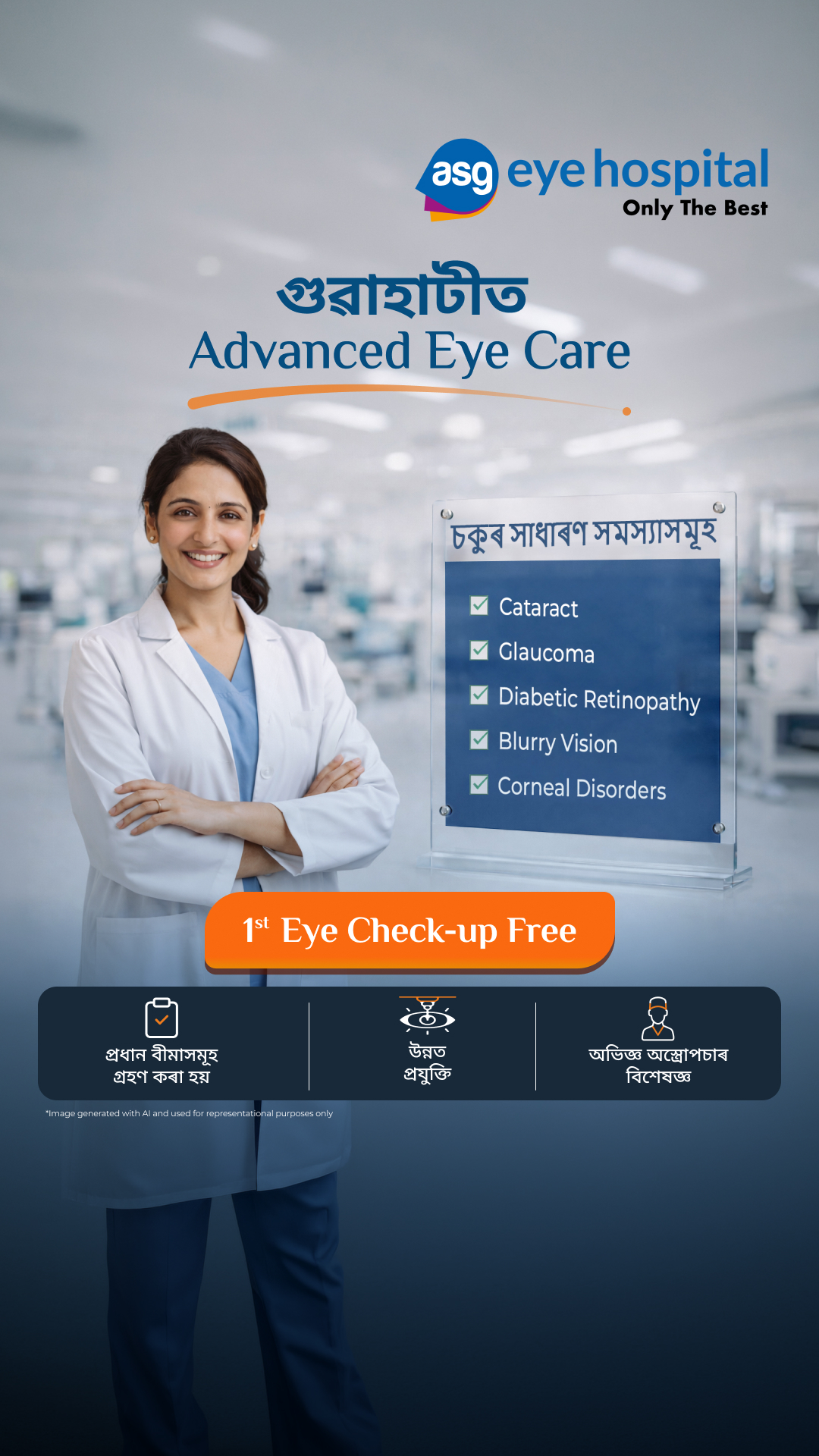 ASG Eye Hospital Facebook ad