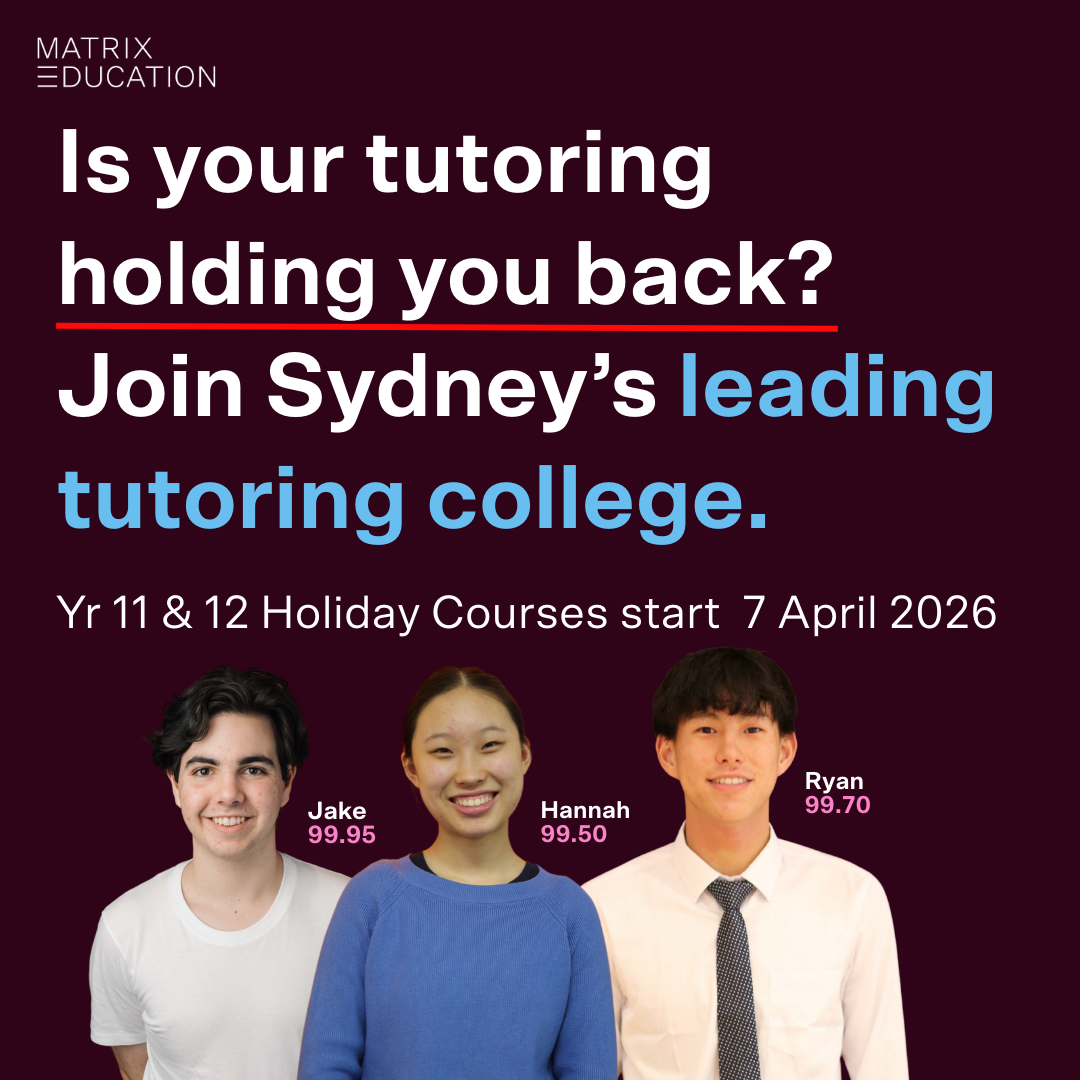 Matrix Education Facebook ad