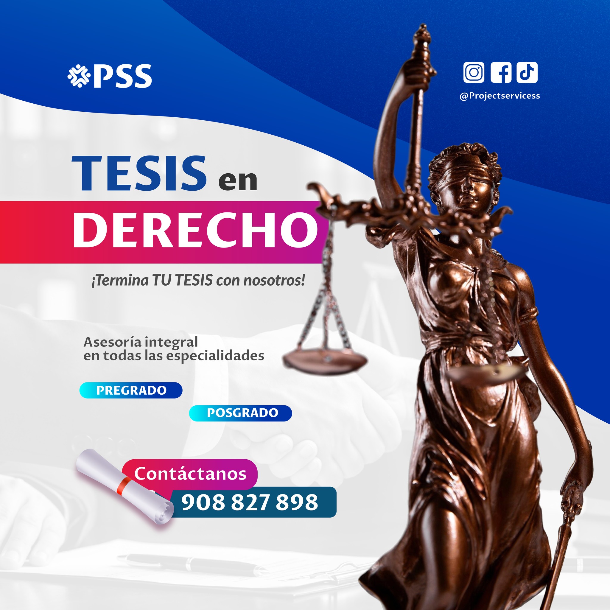 Projects Services Solution Facebook ad: ¡DA EL SIGUIENTE PASO HACIA TU TÍTULO EN…