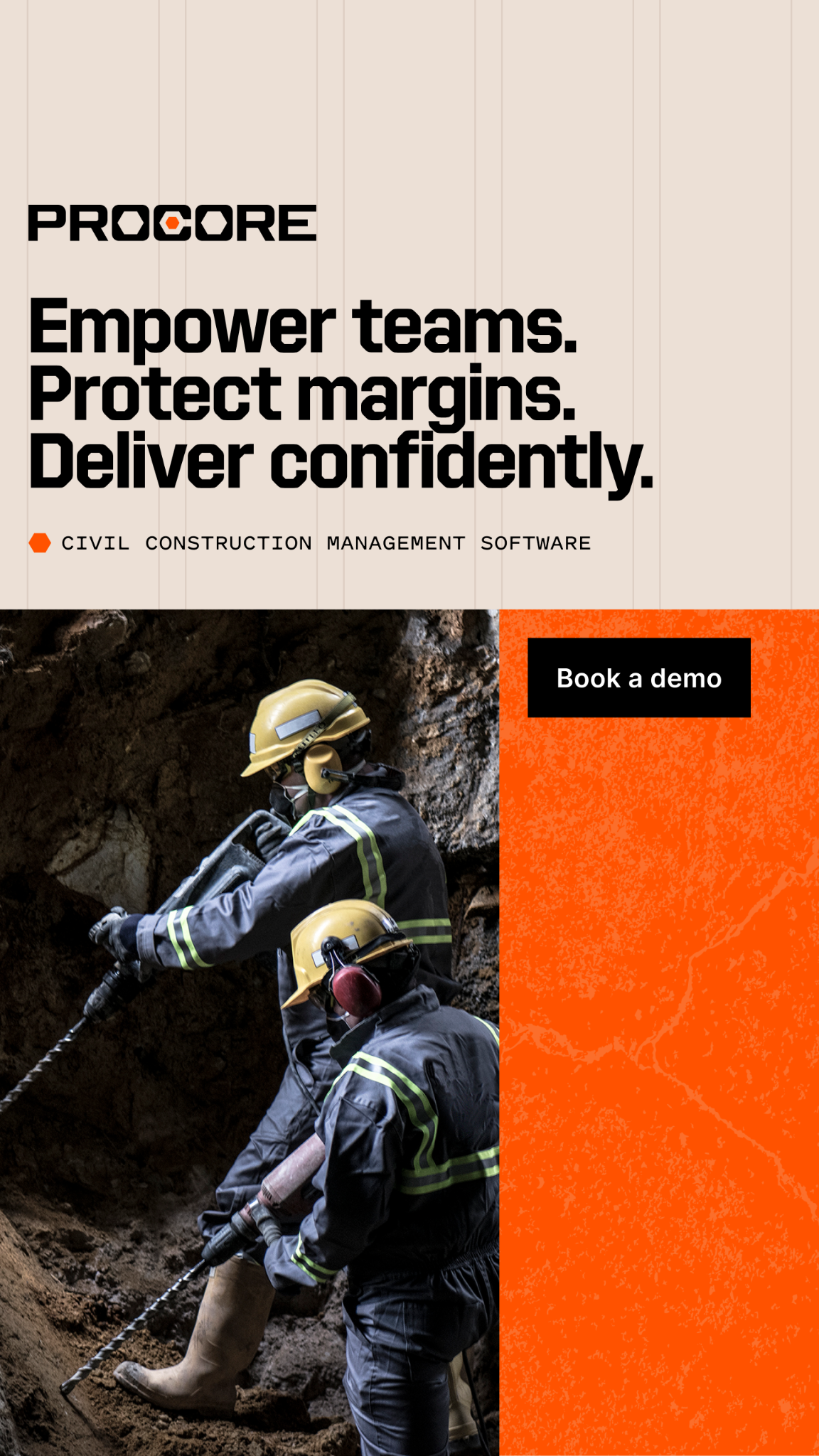 Procore Technologies Facebook ad