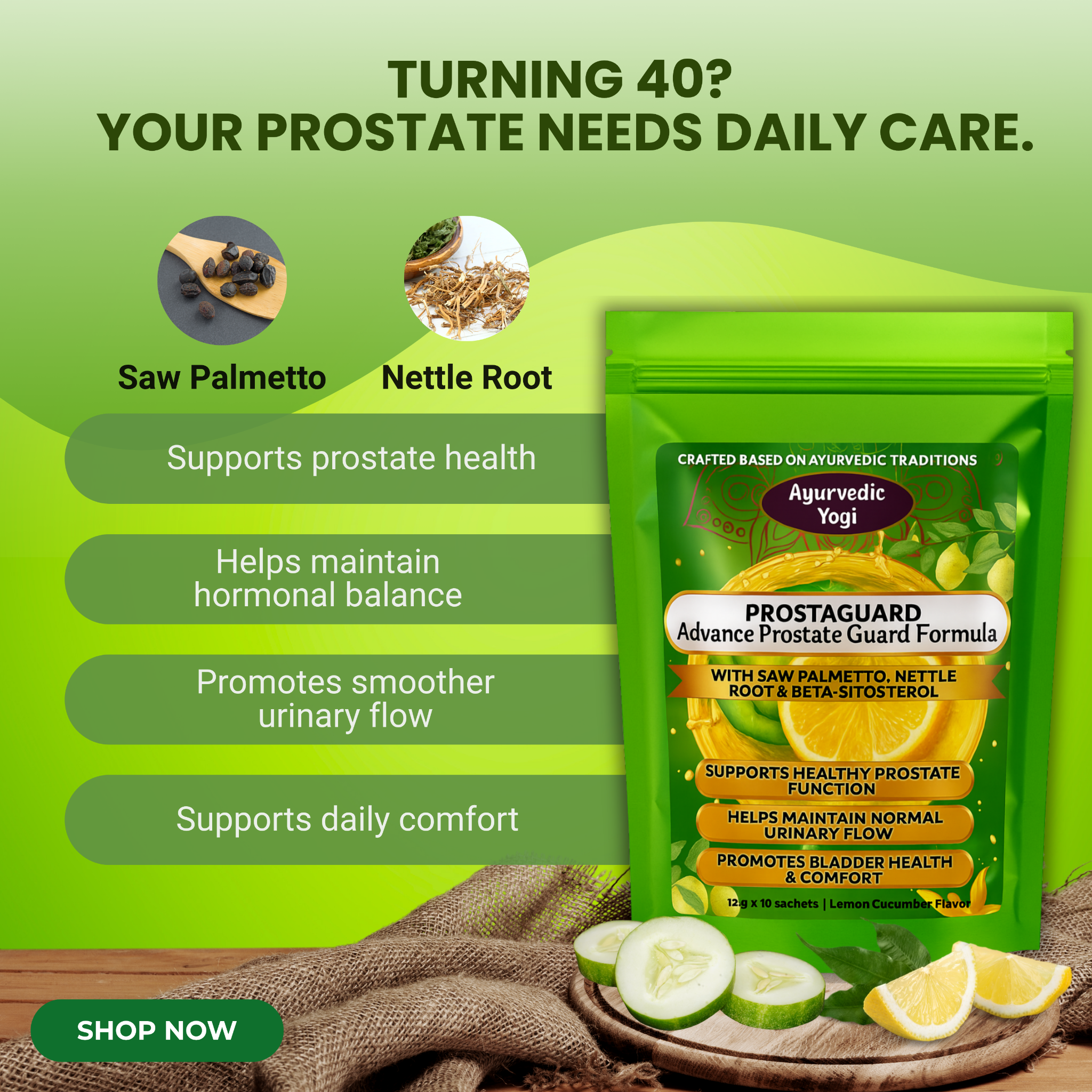 ProstaGuard by Ayurvedic Yogi Facebook ad