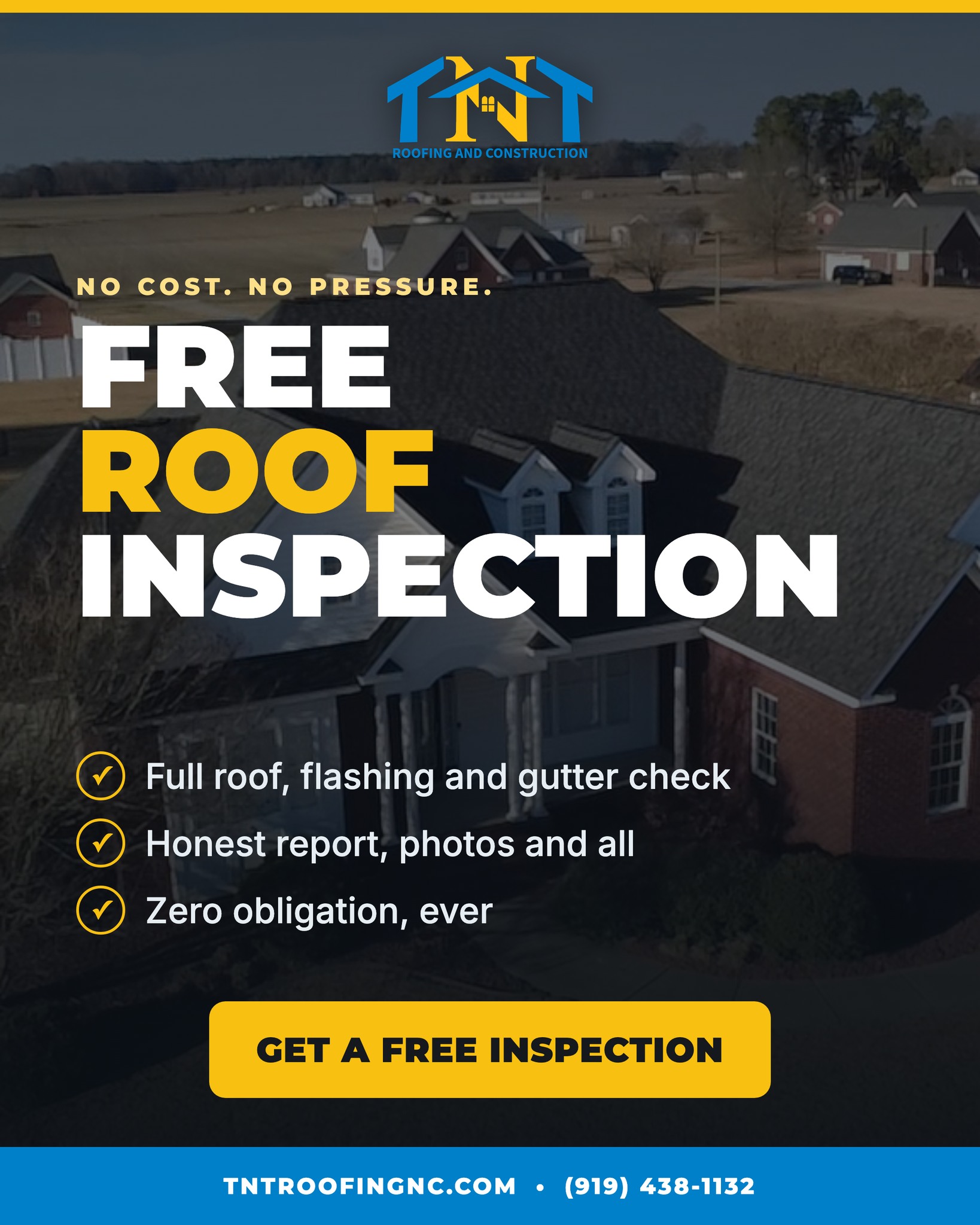 TNT Roofing And Construction Facebook ad
