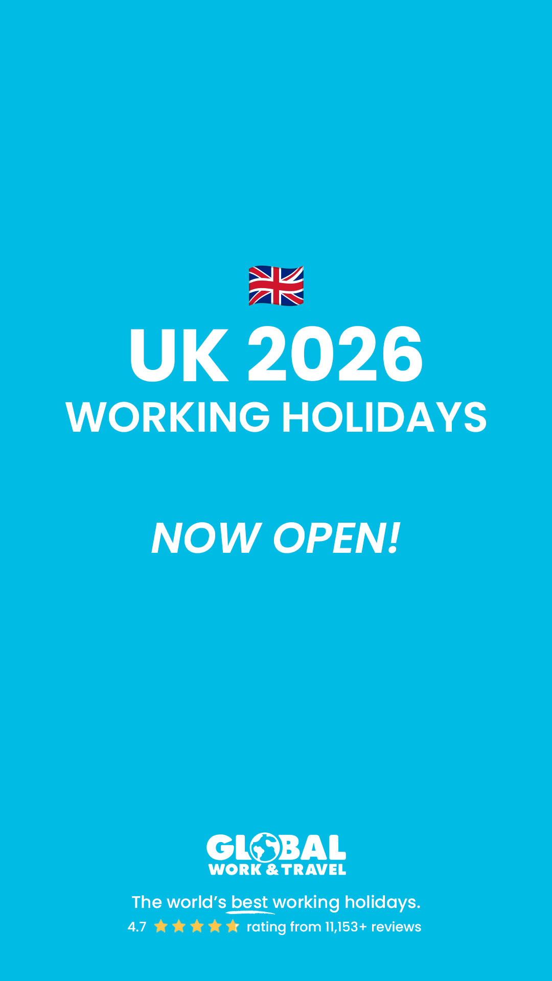 Global Work & Travel Facebook ad