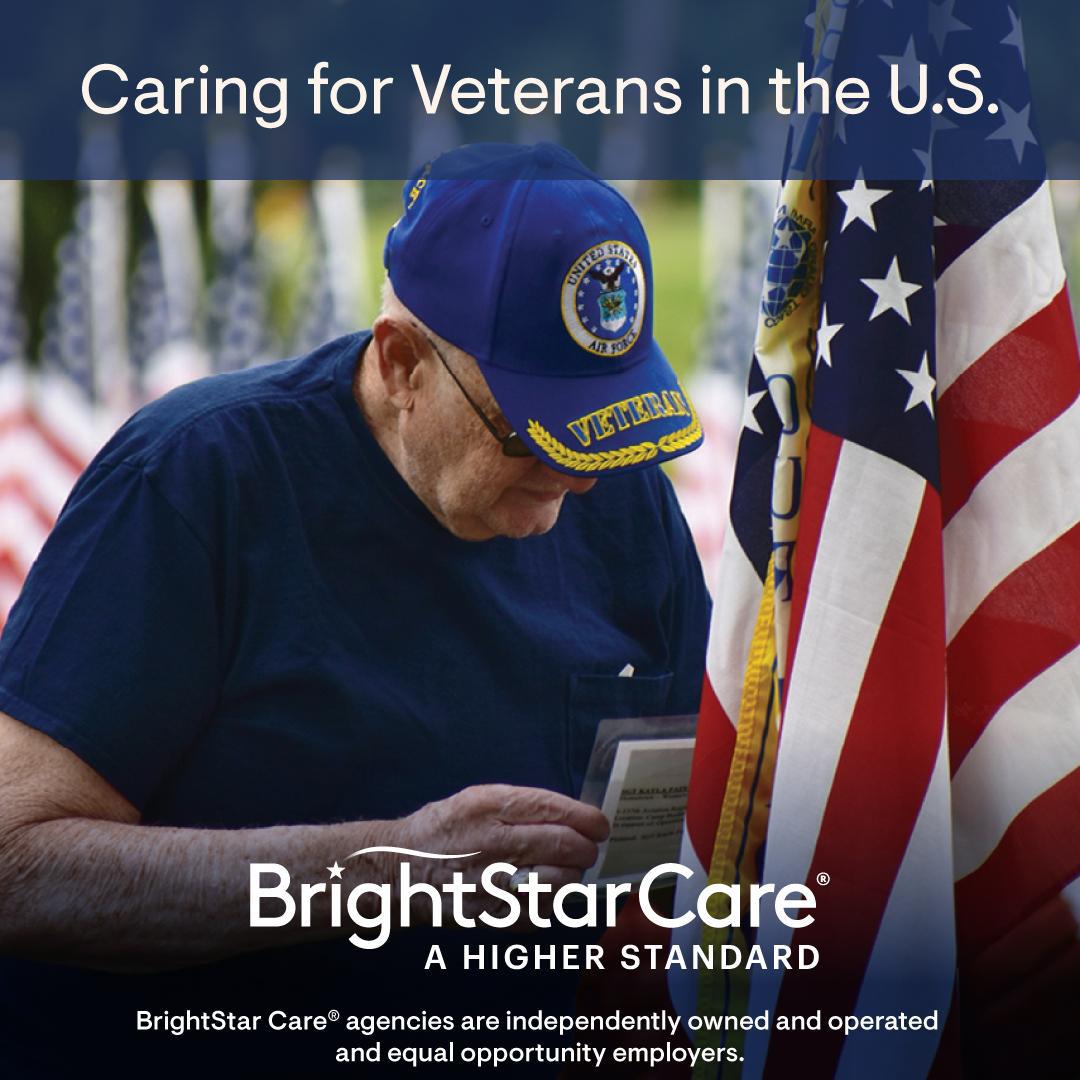 BrightStar Care Facebook ad: Veteran Care That Comes to You