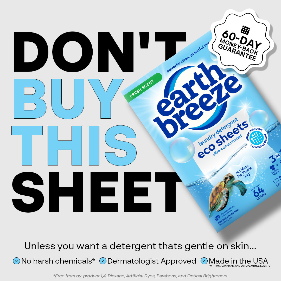 Earth Breeze Facebook ad