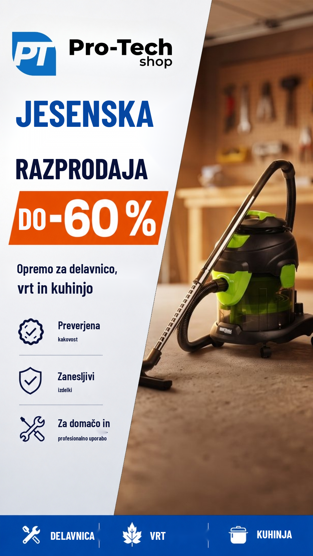 Pro-Tech shop.si Facebook ad