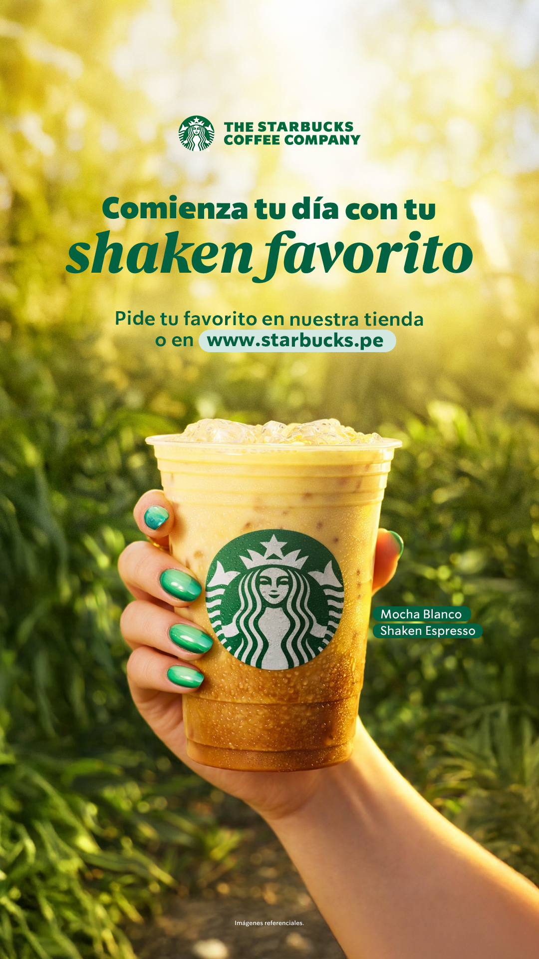 Starbucks Perú Facebook ad