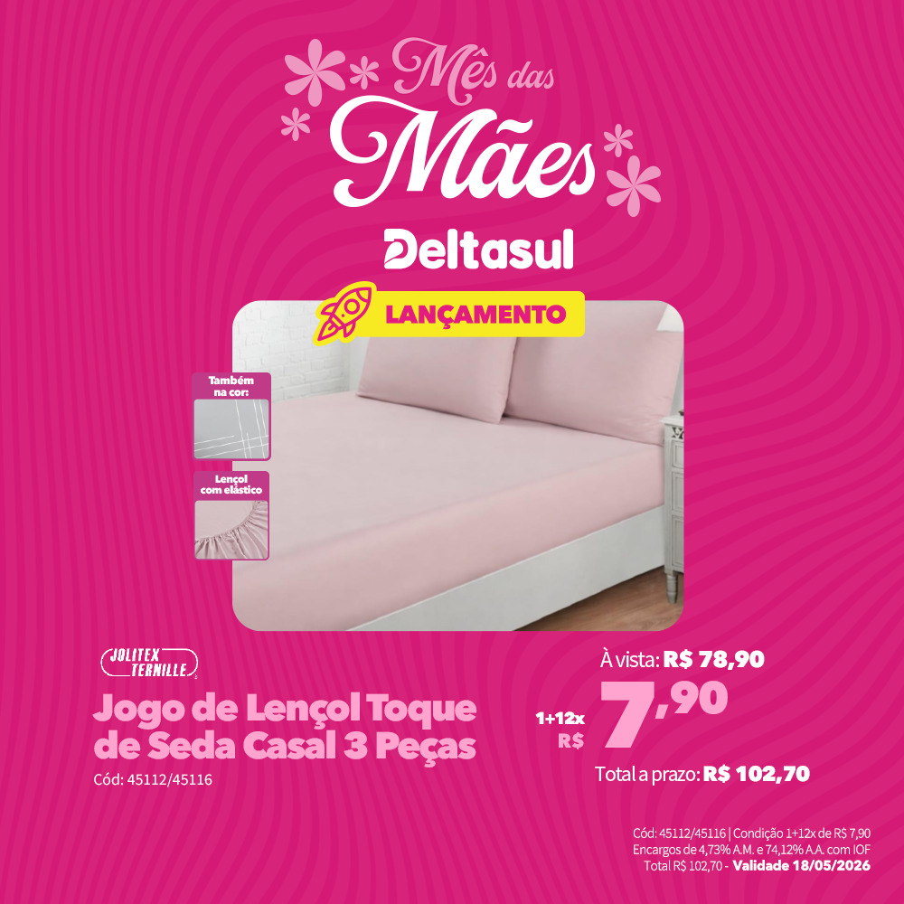 Lojas Deltasul Facebook ad: Aproveite as ofertas imperdíveis do Mês das Mães…