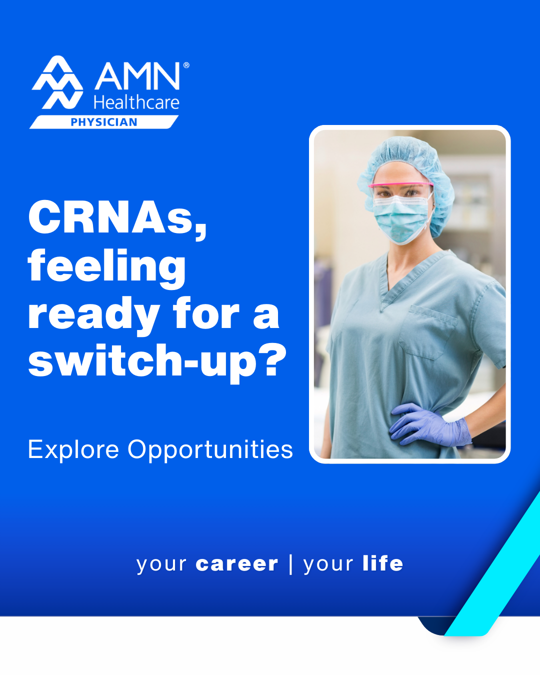 AMN Healthcare Facebook ad