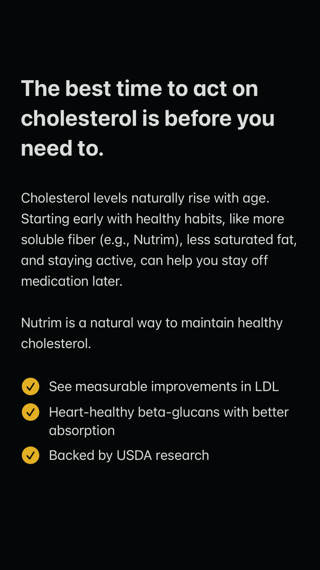 Sur Nutrition Facebook ad