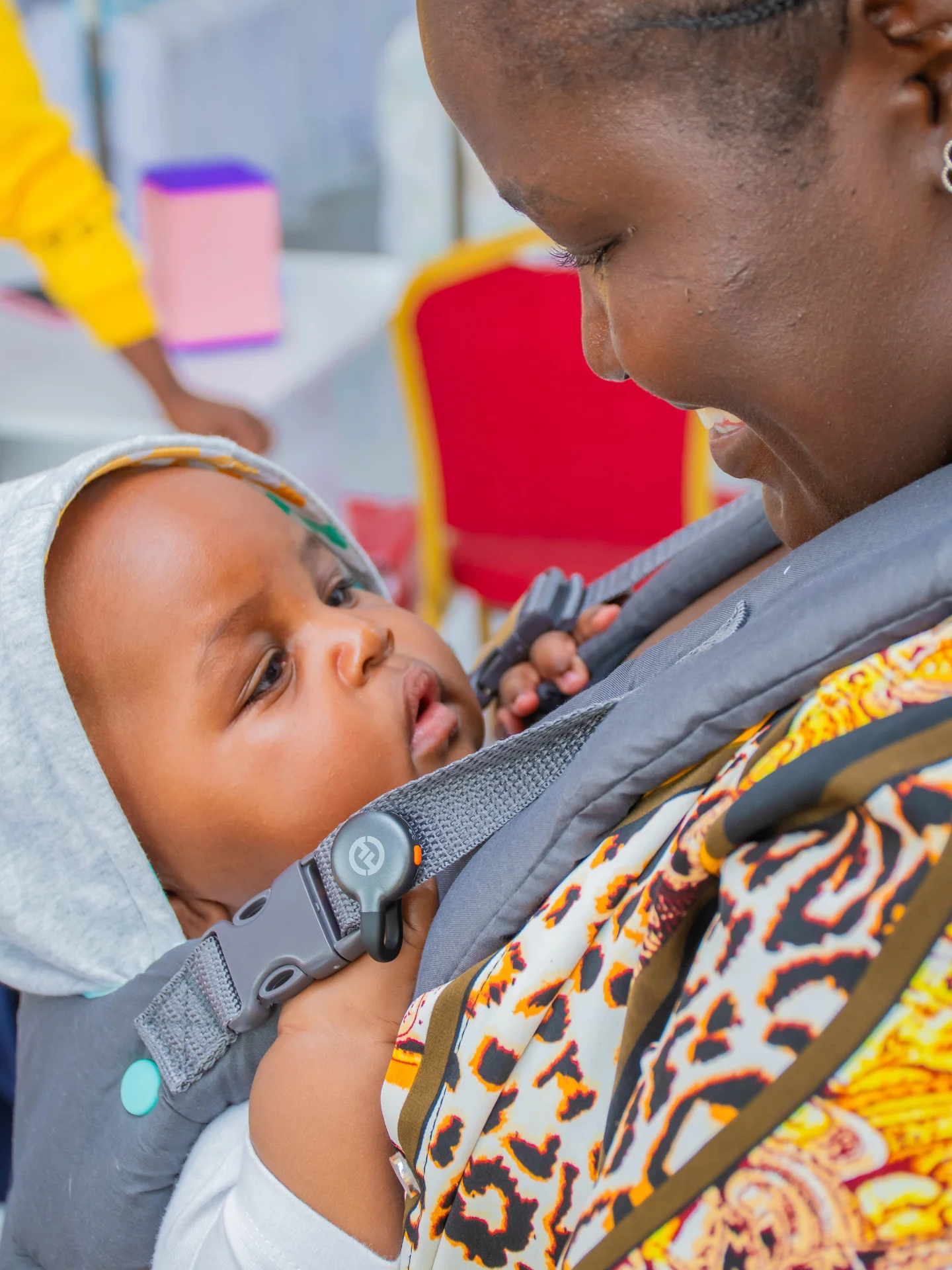 NILA BABY SHOP Facebook ad: The Hooded Infantino Baby Carrier is designed for…