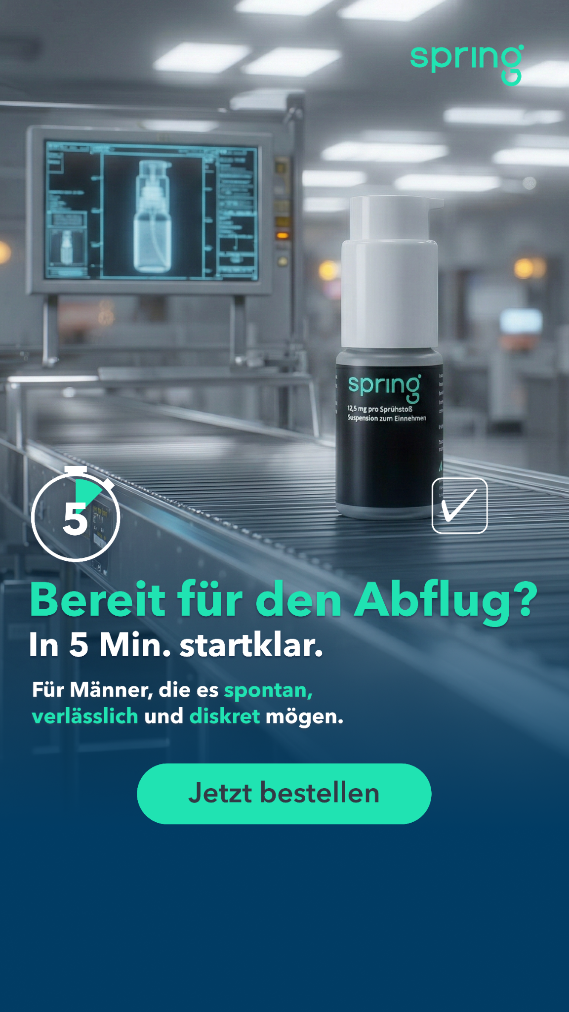 GoSpring Männergesundheit Deutschland  Facebook ad