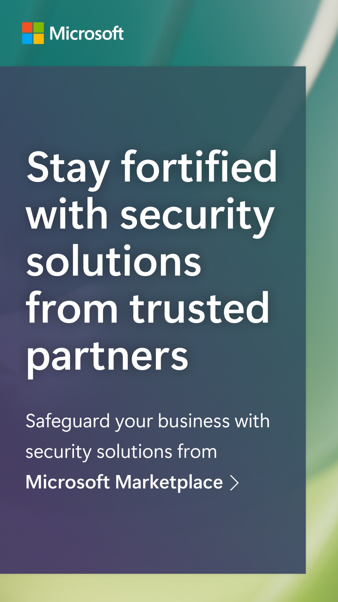 Microsoft Cloud Facebook ad