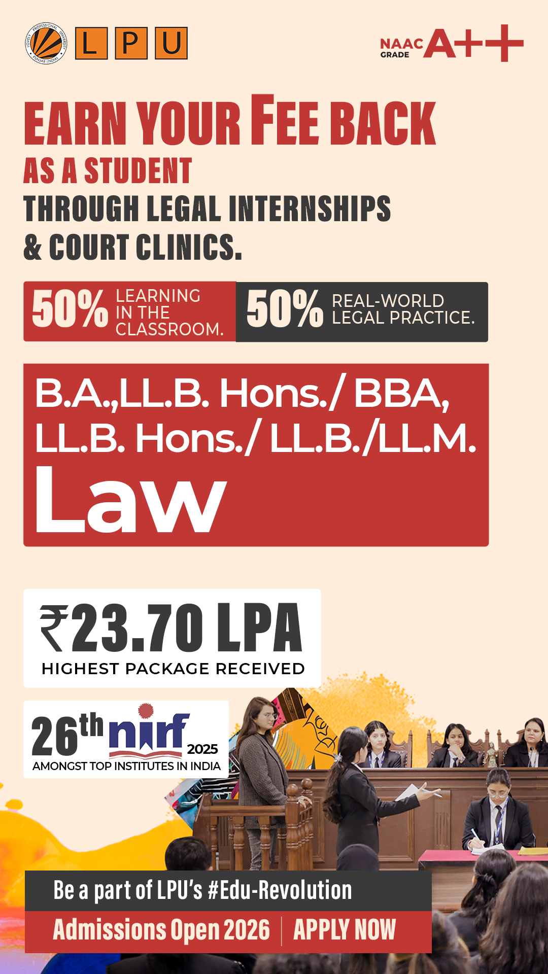Lovely Professional University - LPU Facebook ad