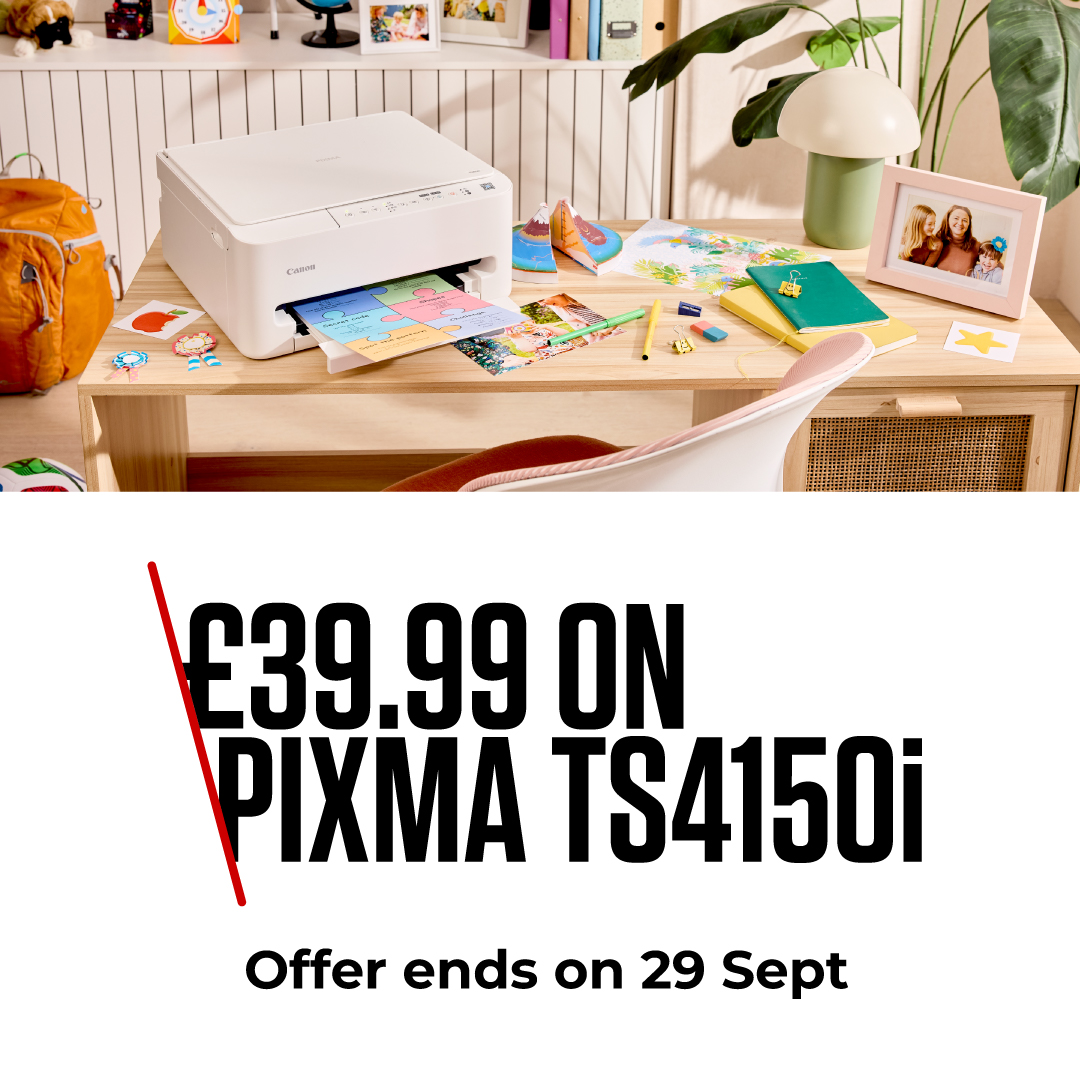 Canon UK Facebook ad: Back-to-School Essentials, Sorted