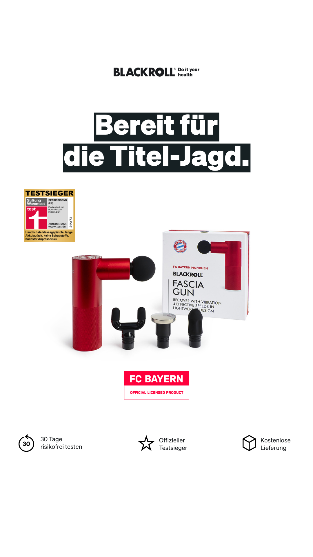 Blackroll Facebook ad