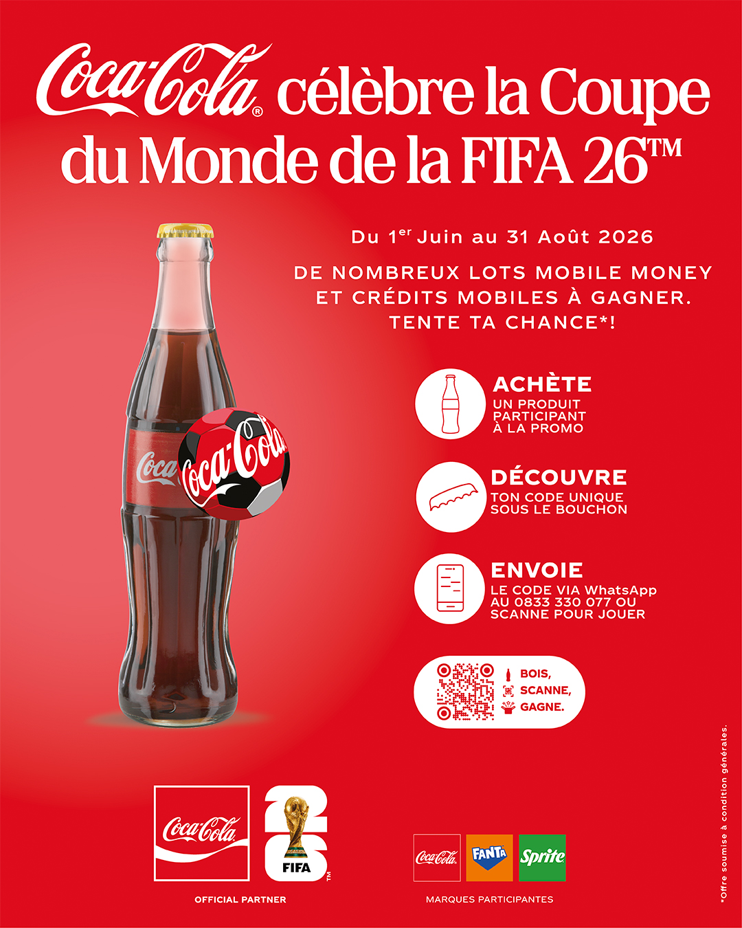 Coca-Cola Facebook ad: Quelques étapes suffisent pour repartir avec de superbes…