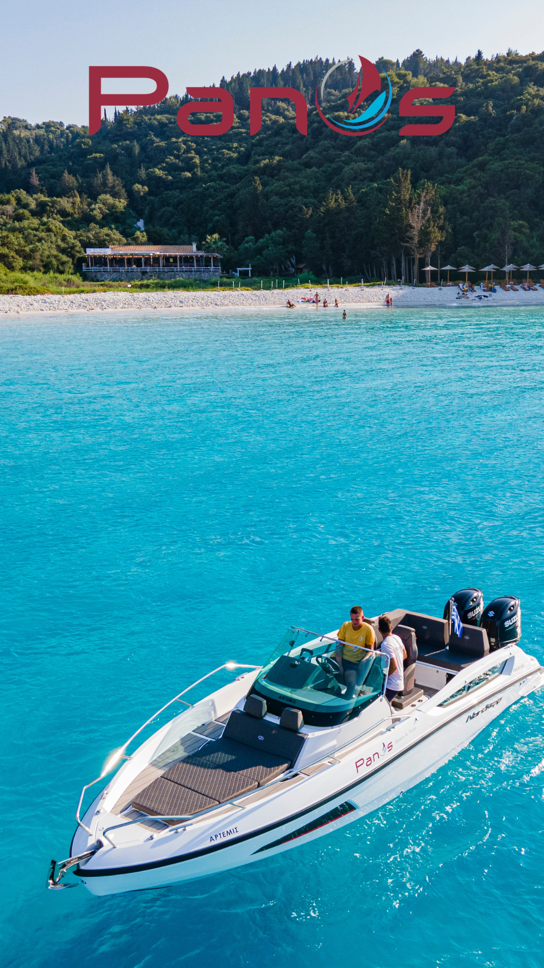Panos Boats & Trips Facebook ad from May 18, 2026