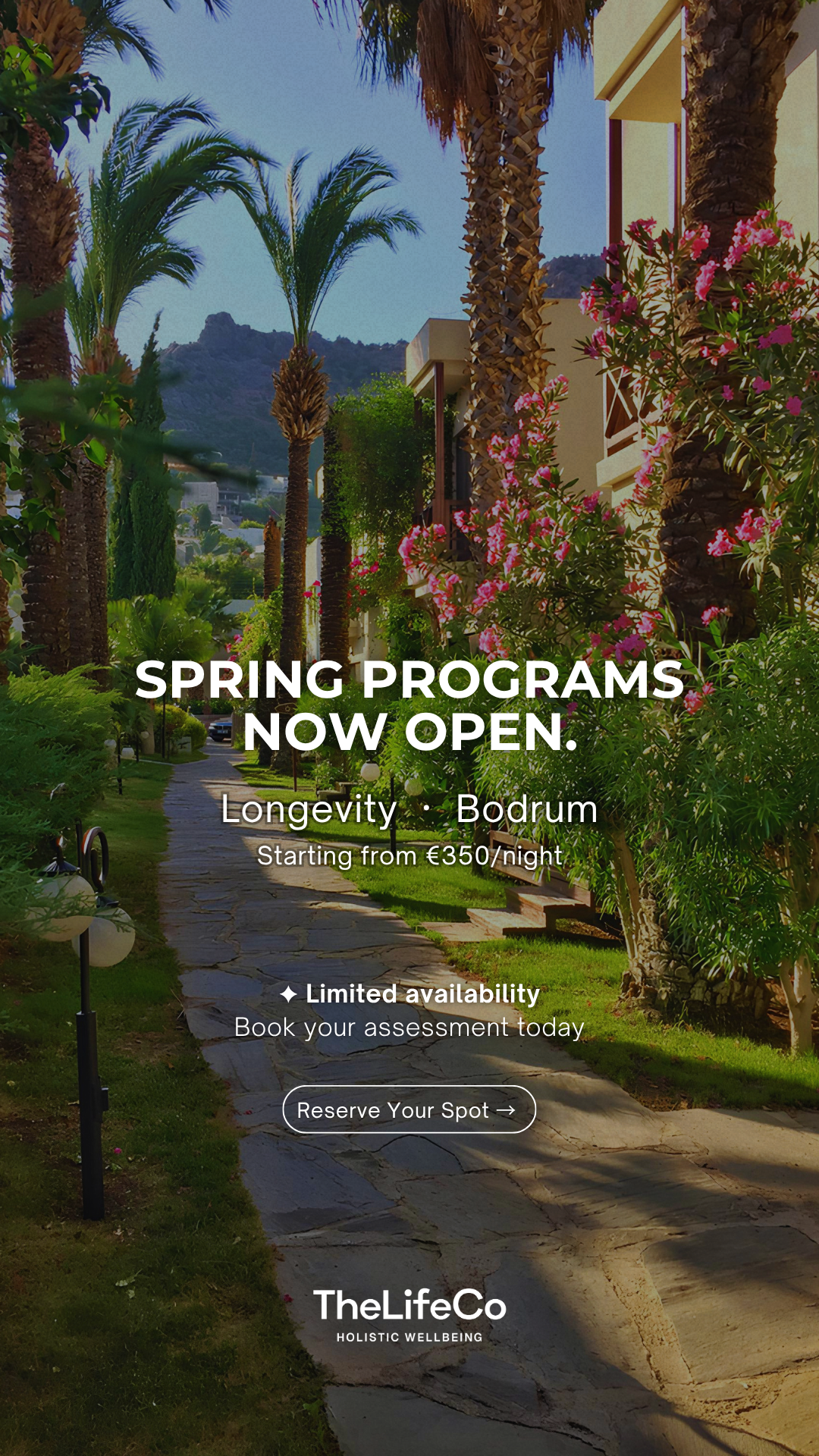 TheLifeCo Wellbeing Facebook ad from Jun 9, 2026