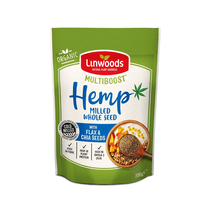 Linwoods Healthfoods Facebook ad: Healthy Breakfast to Your Doorstep!