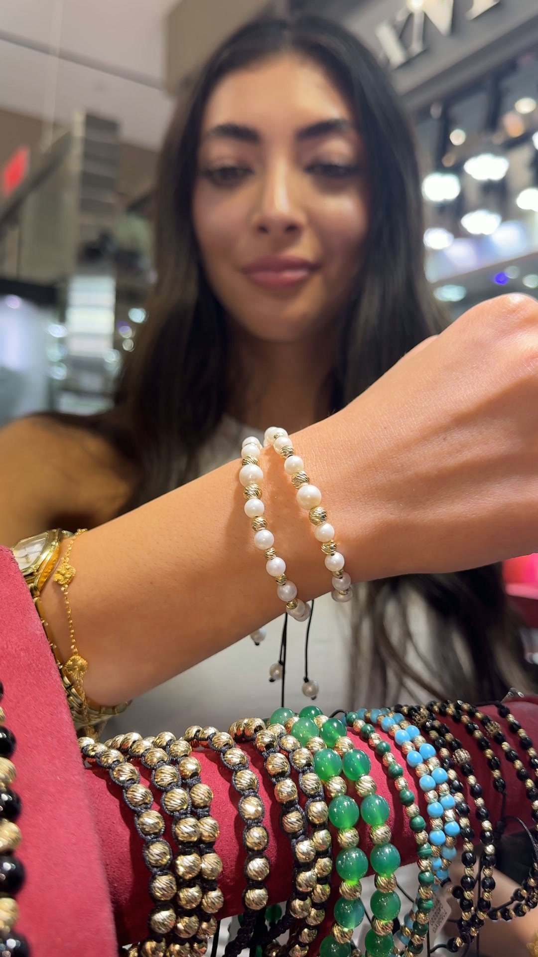 Trax NYC Custom Jewelry Facebook ad: Discover the 14K Gold Bead Collection