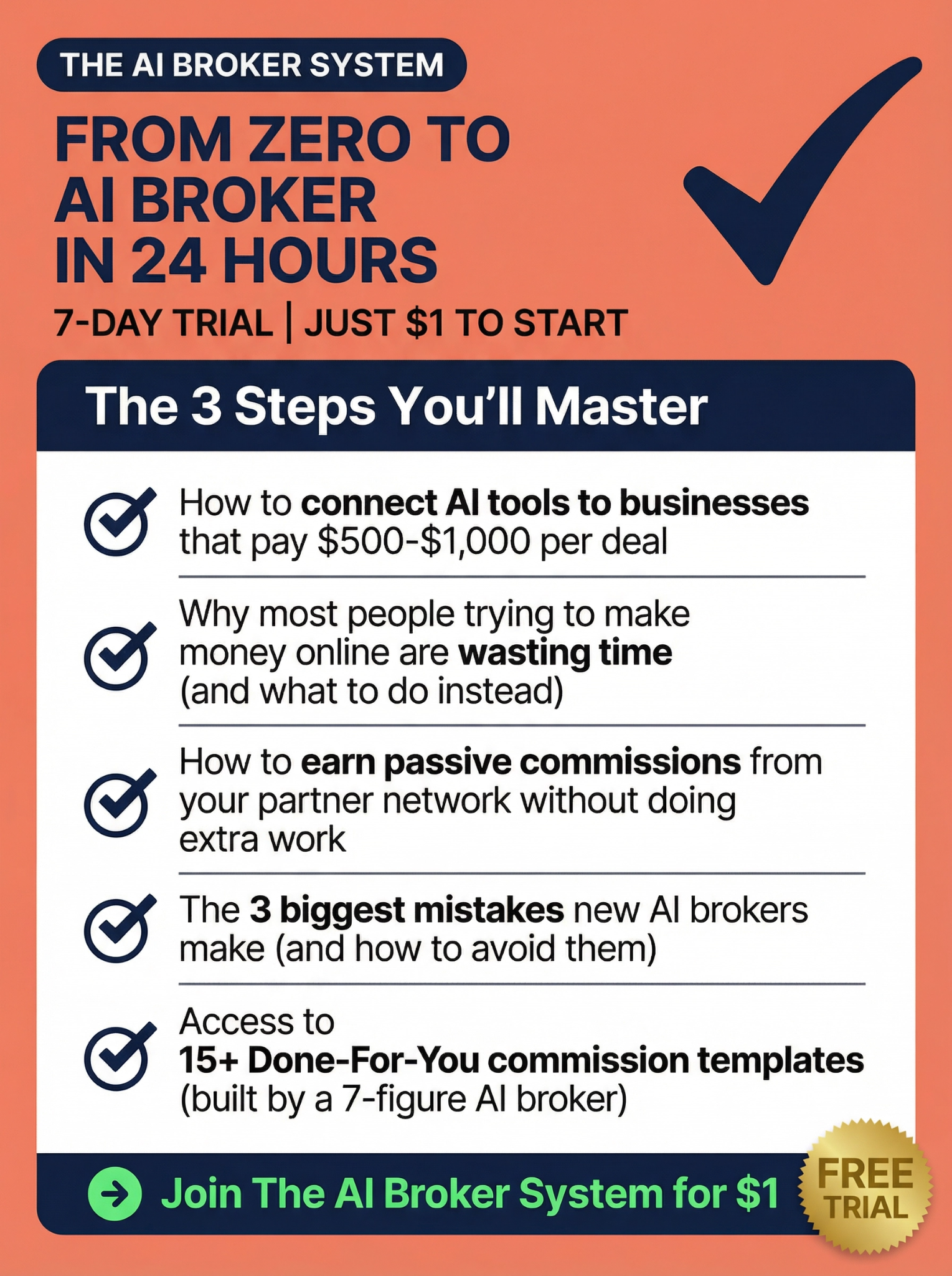 AI by Andie Facebook ad: Live AI Broker Workshop