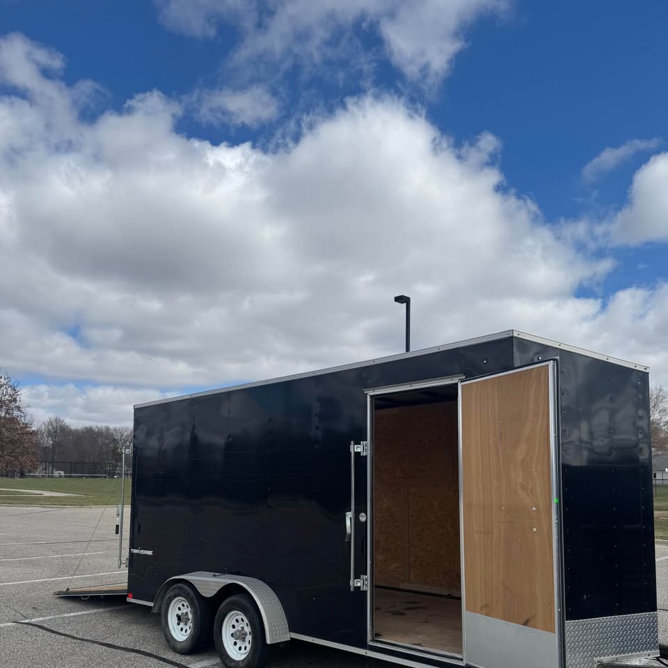 Kyle Dehning Facebook ad: 16' Enclosed Moving Trailer