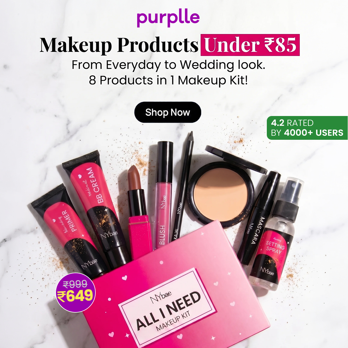 Purplle.com Facebook ad