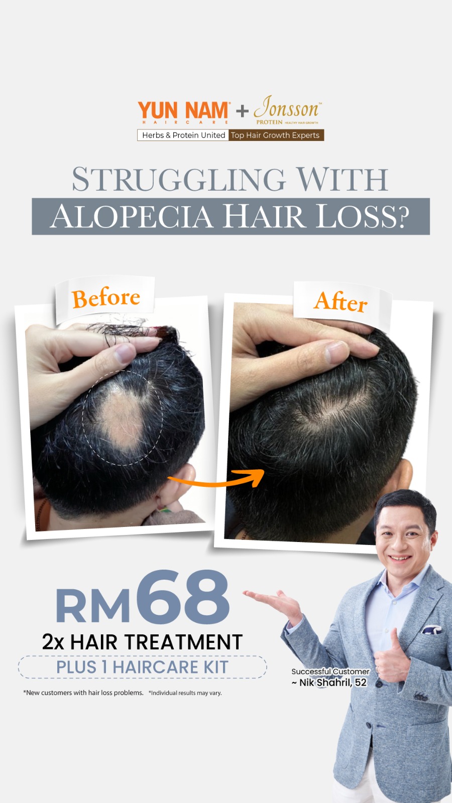 Yun Nam Hair Care Malaysia Facebook ad