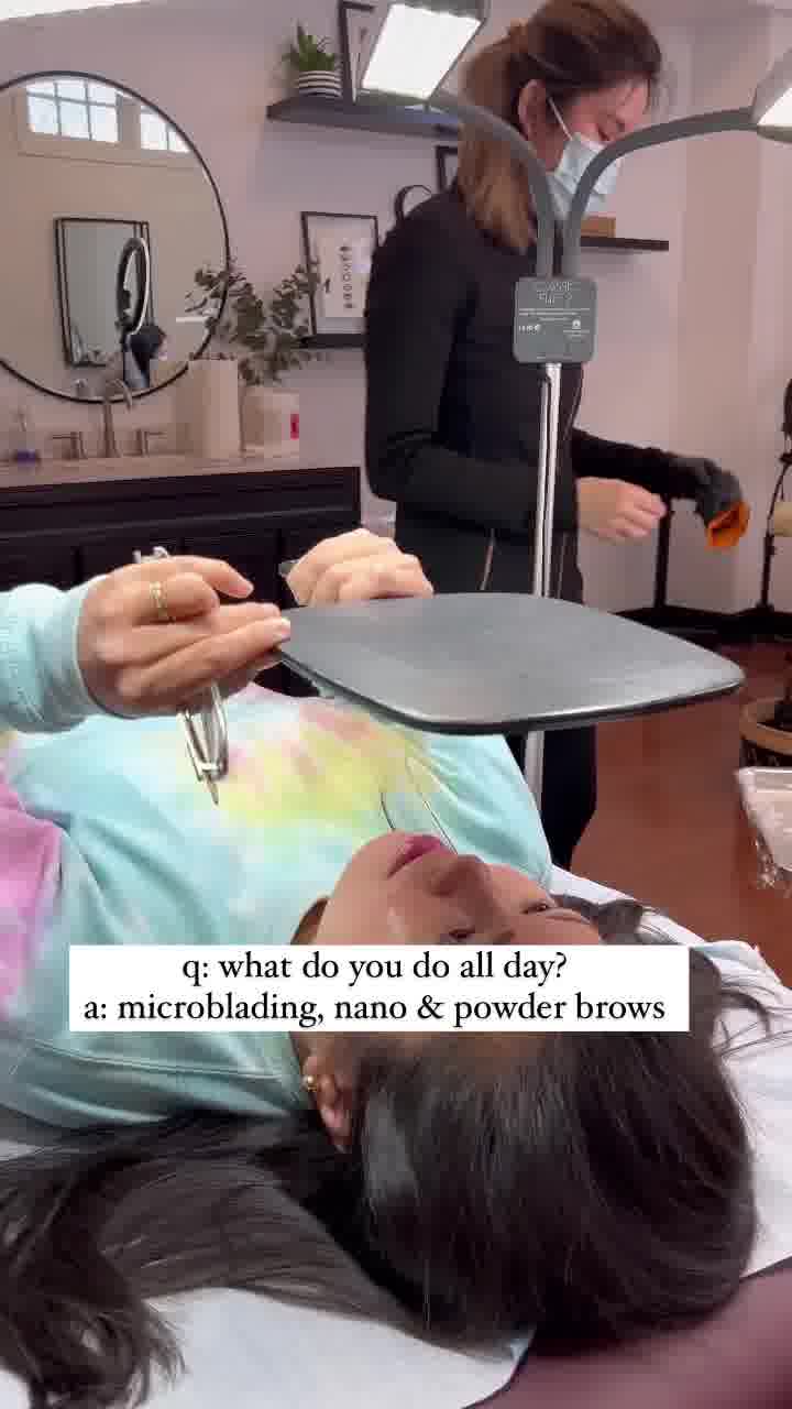 Zazen West Chester Facebook ad: Microblading Helps Thin and Uneven Brows - DM us for more…