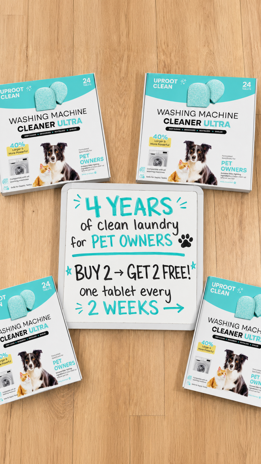 Uproot Clean Facebook ad