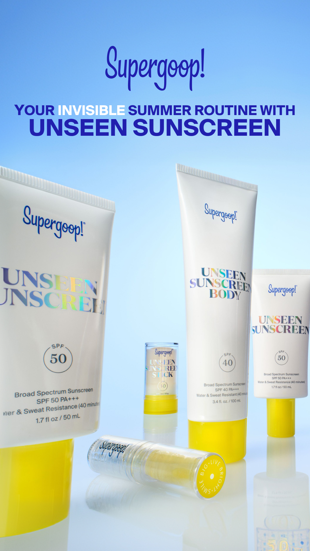 Supergoop Facebook ad