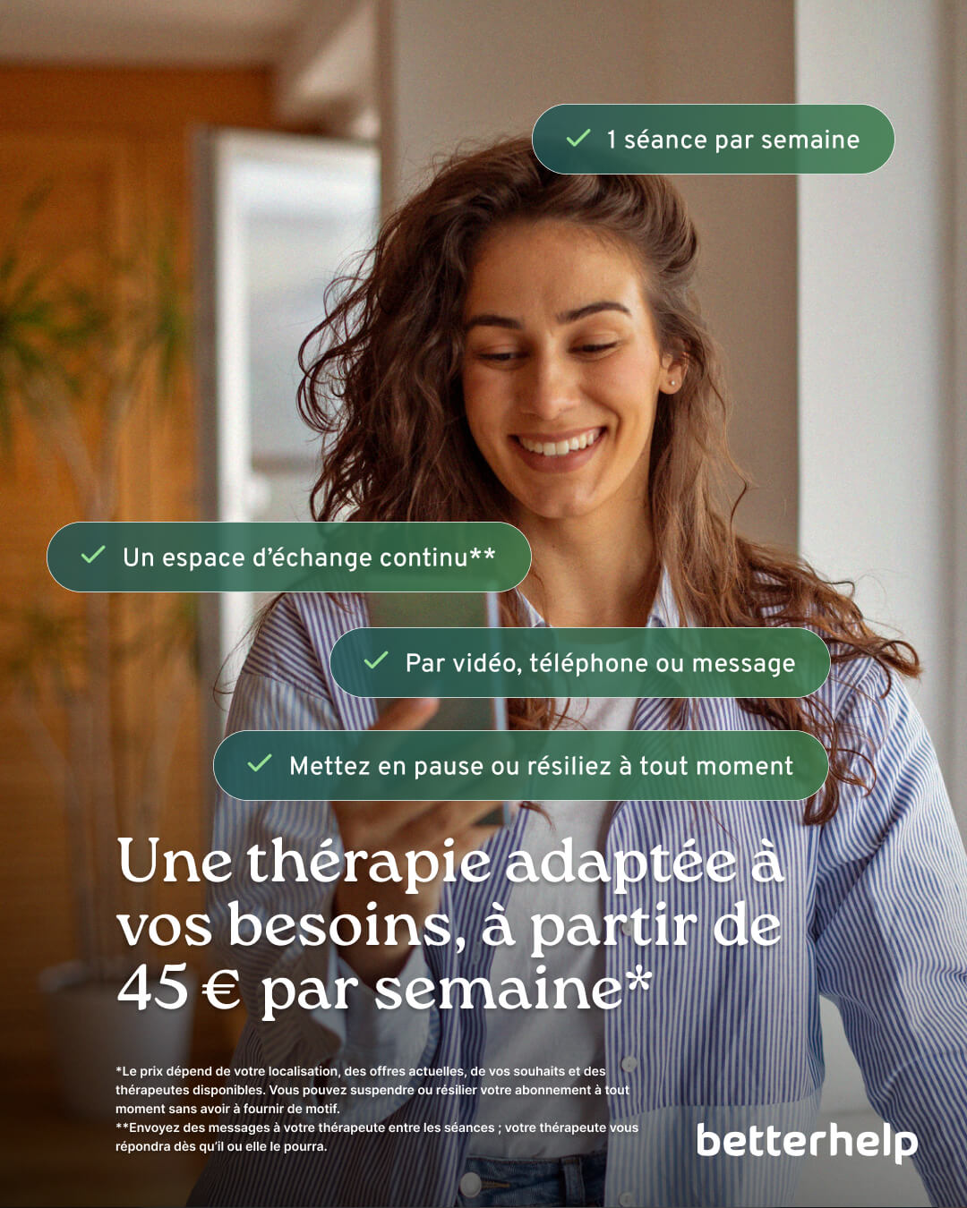 BetterHelp Facebook ad