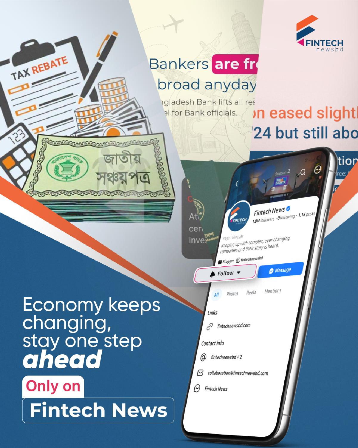 Fintech News Facebook ad
