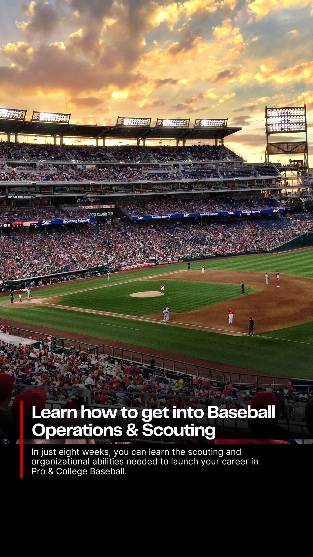 Sports Management Worldwide Facebook ad from Jul 24, 2026