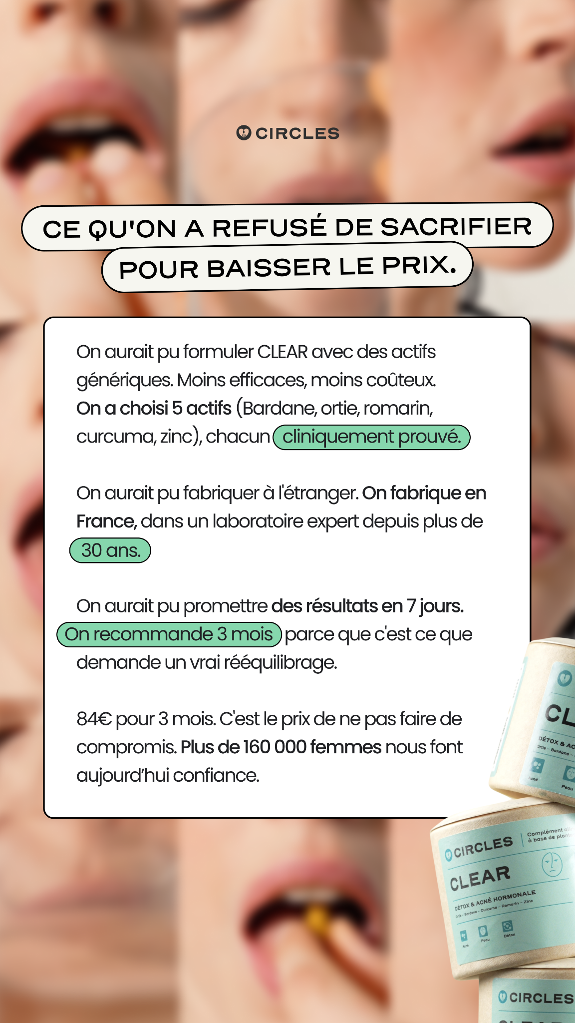 Circles Facebook ad