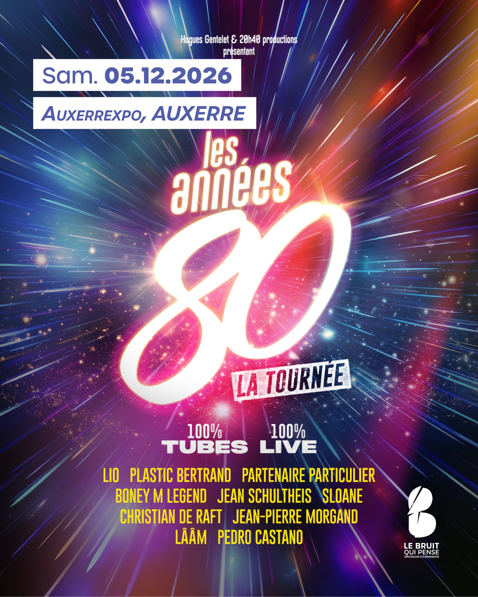 Le Bruit Qui Pense Facebook ad: Les Années 80 - La Tournée c’est une…